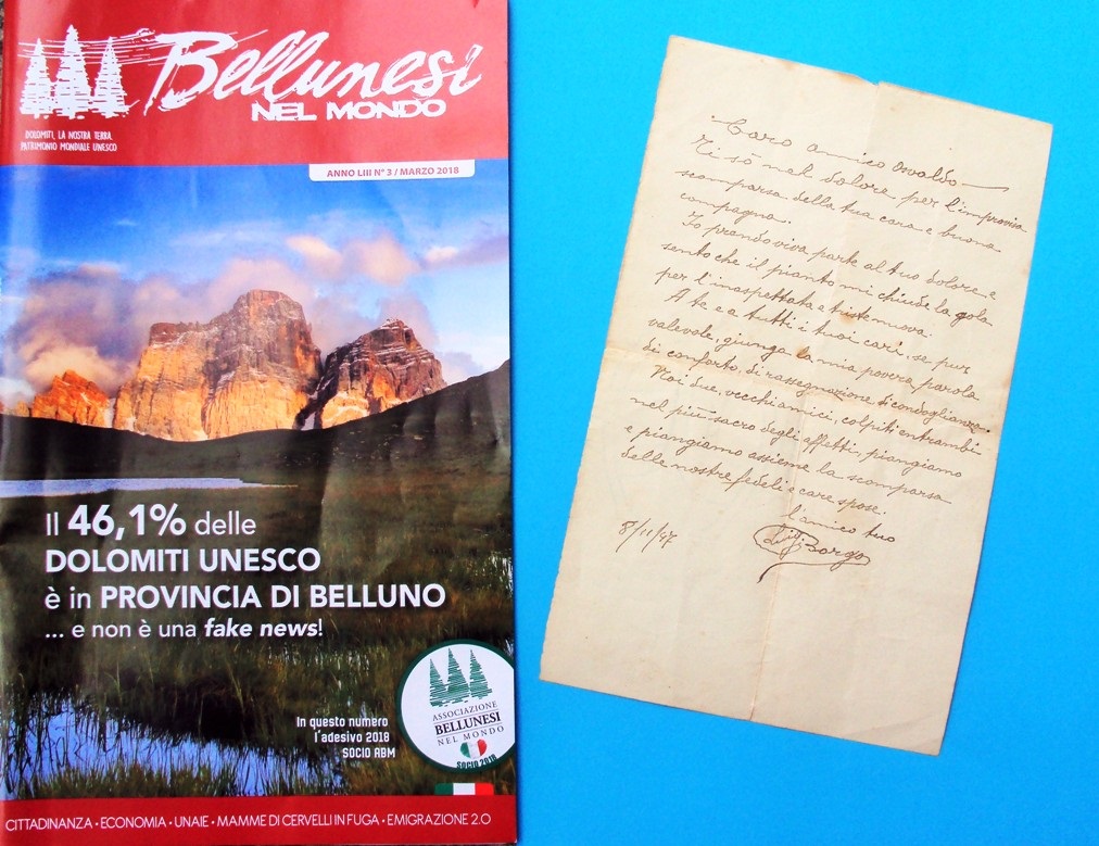 Rivista Bellunesi nel mondo
